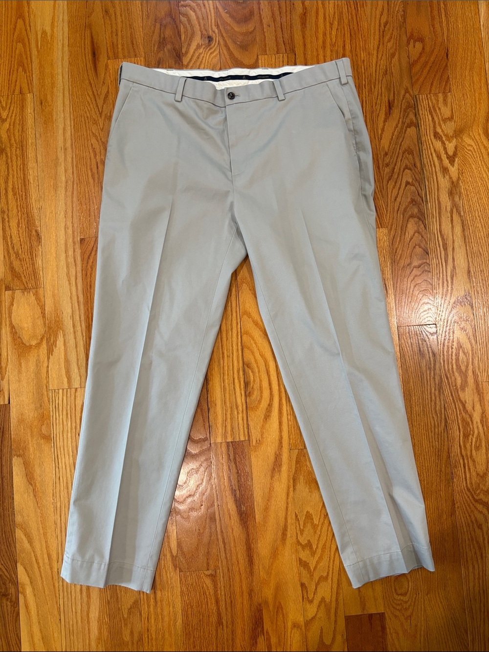 Brooks Brothers Light Gray Dress Chinos